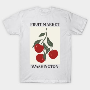 Fruit Market Washington Apples T-Shirt